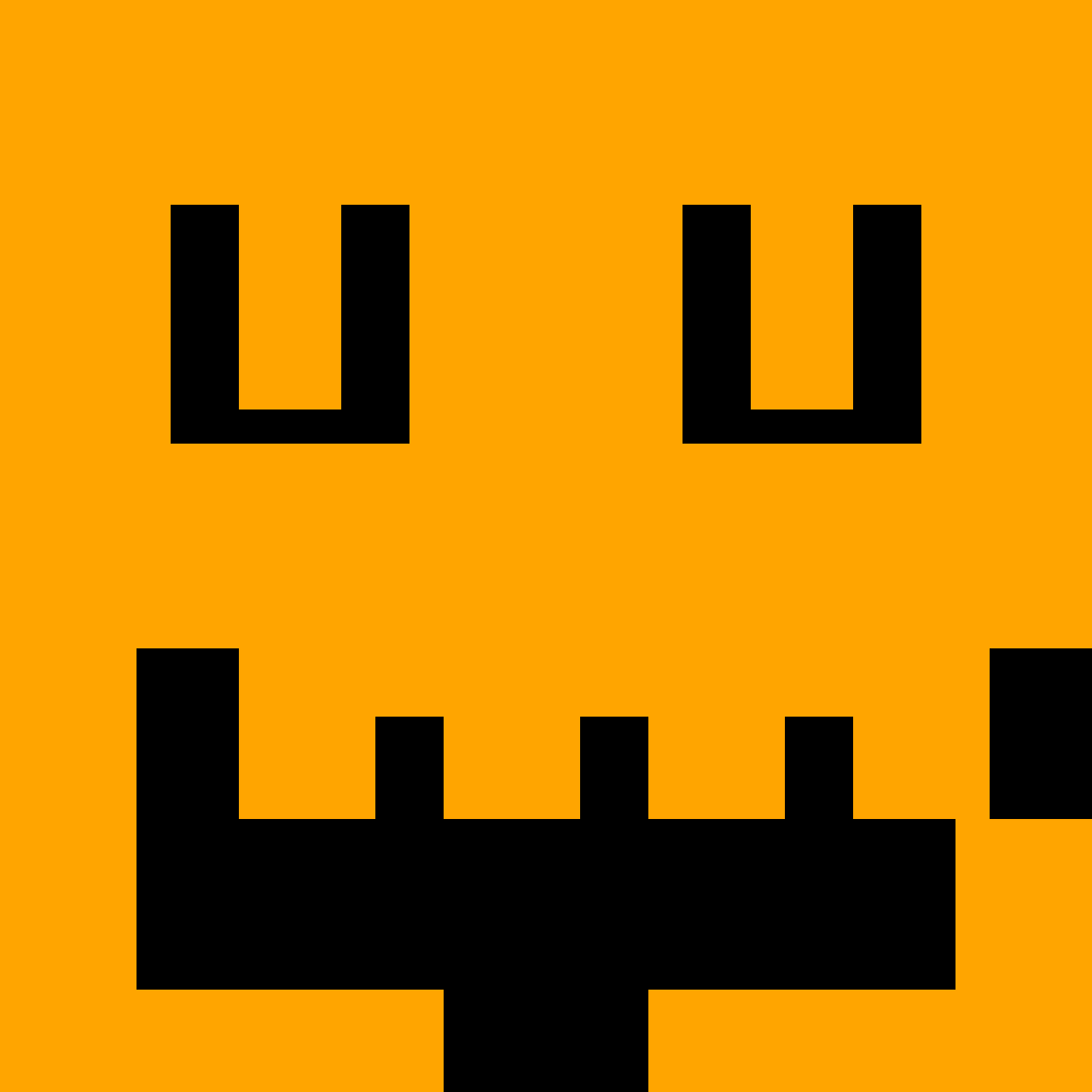 Little Invader - Teal procedurally generated pixel art NFT